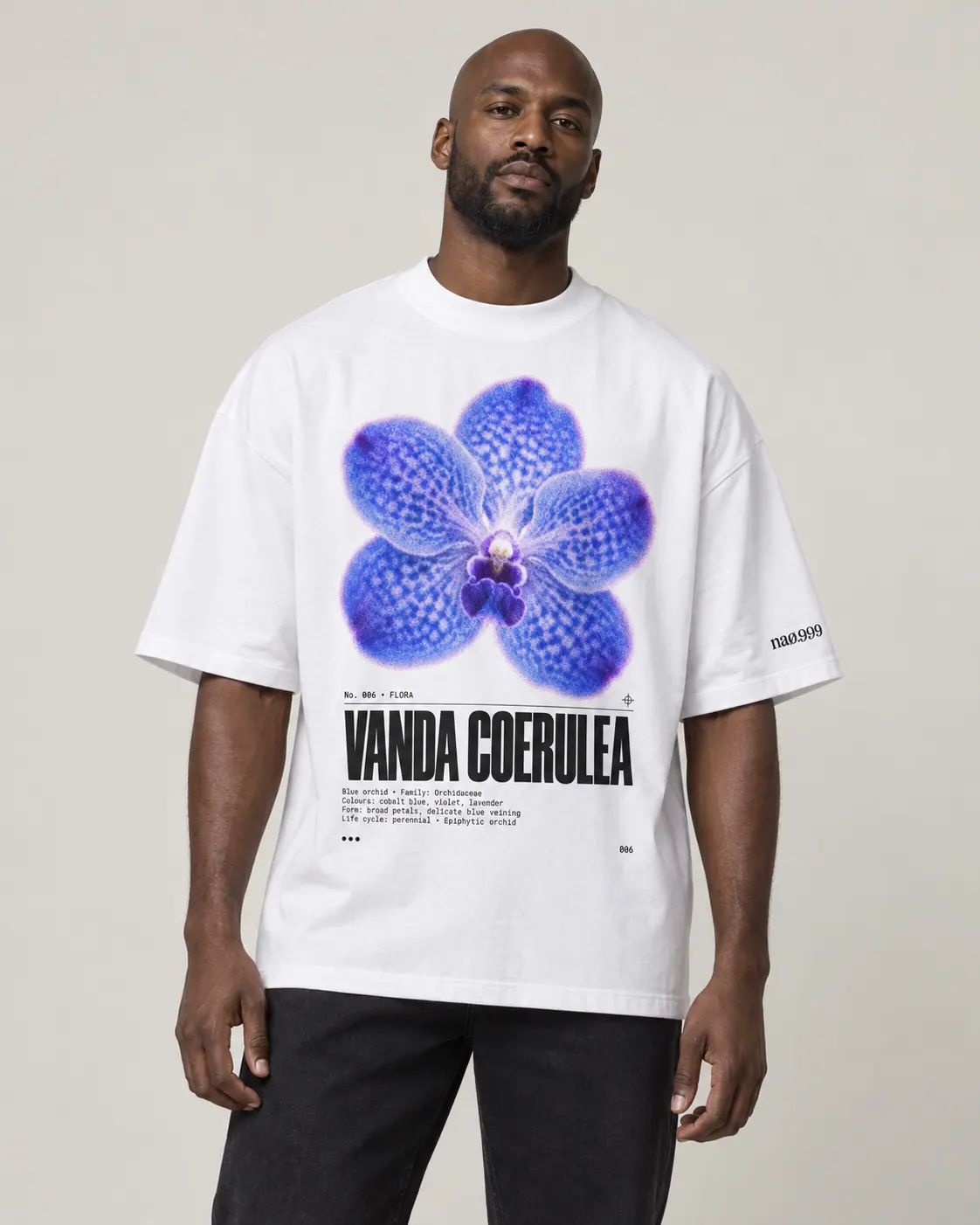Vanda coerulea porte
