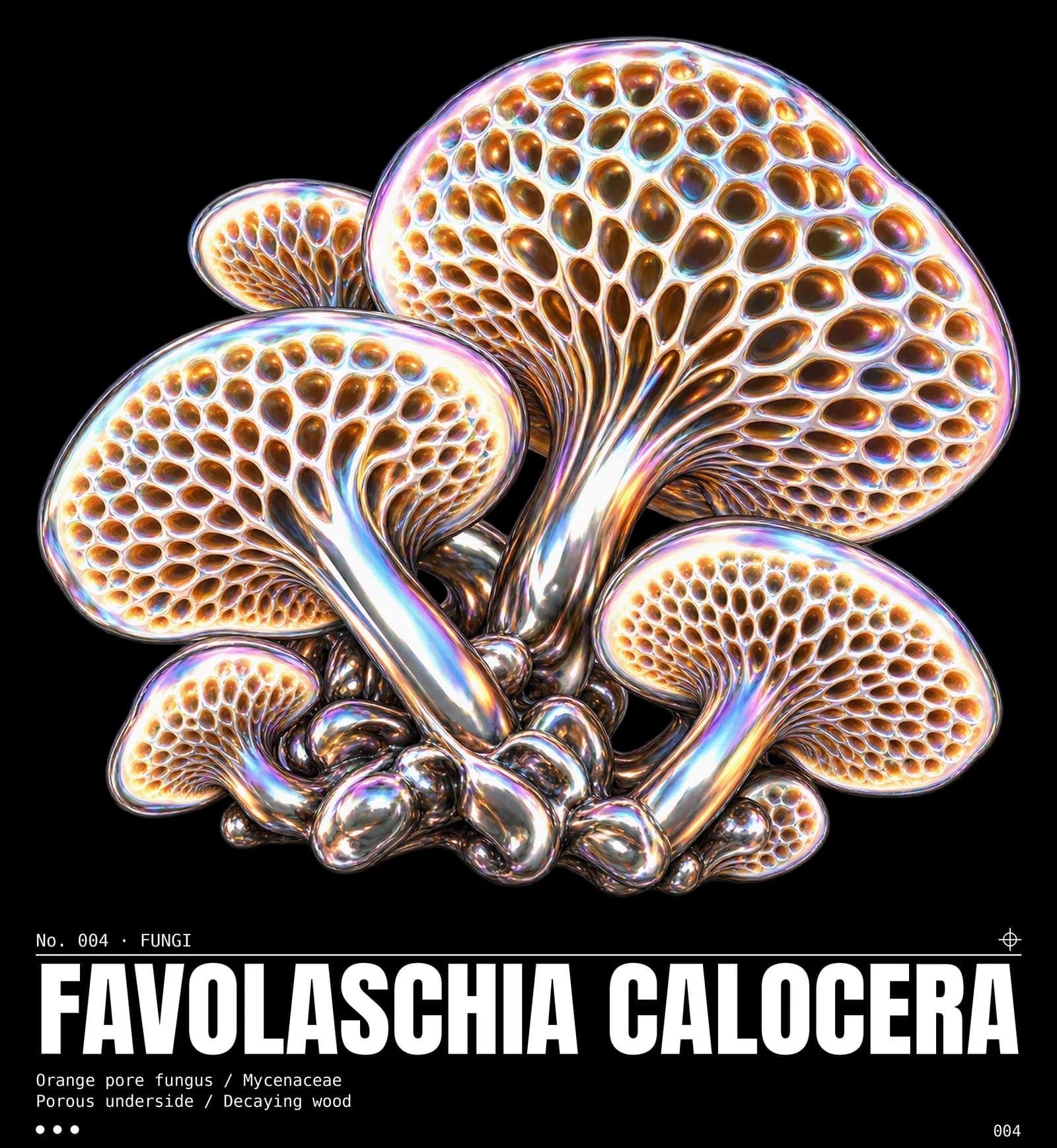 Visuel Favolaschia calocera